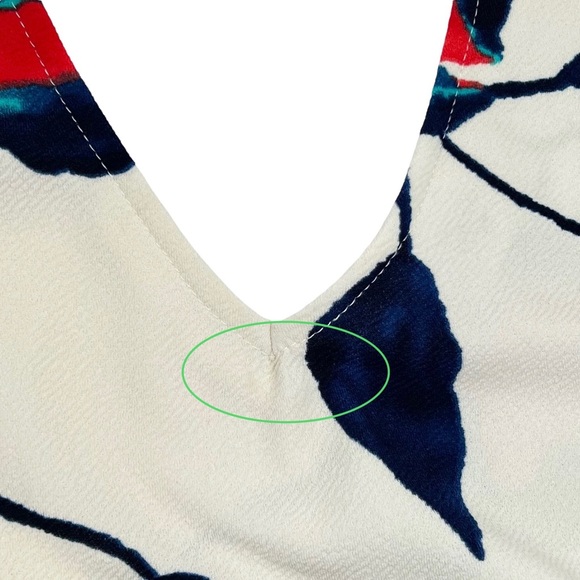 Anthro Everly Painted Poppies Dress - Picture 6 of 8